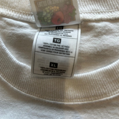 00's Fruit of The Loom Lofteez 企業Tシャツ 白(XL)/A6441T-SO