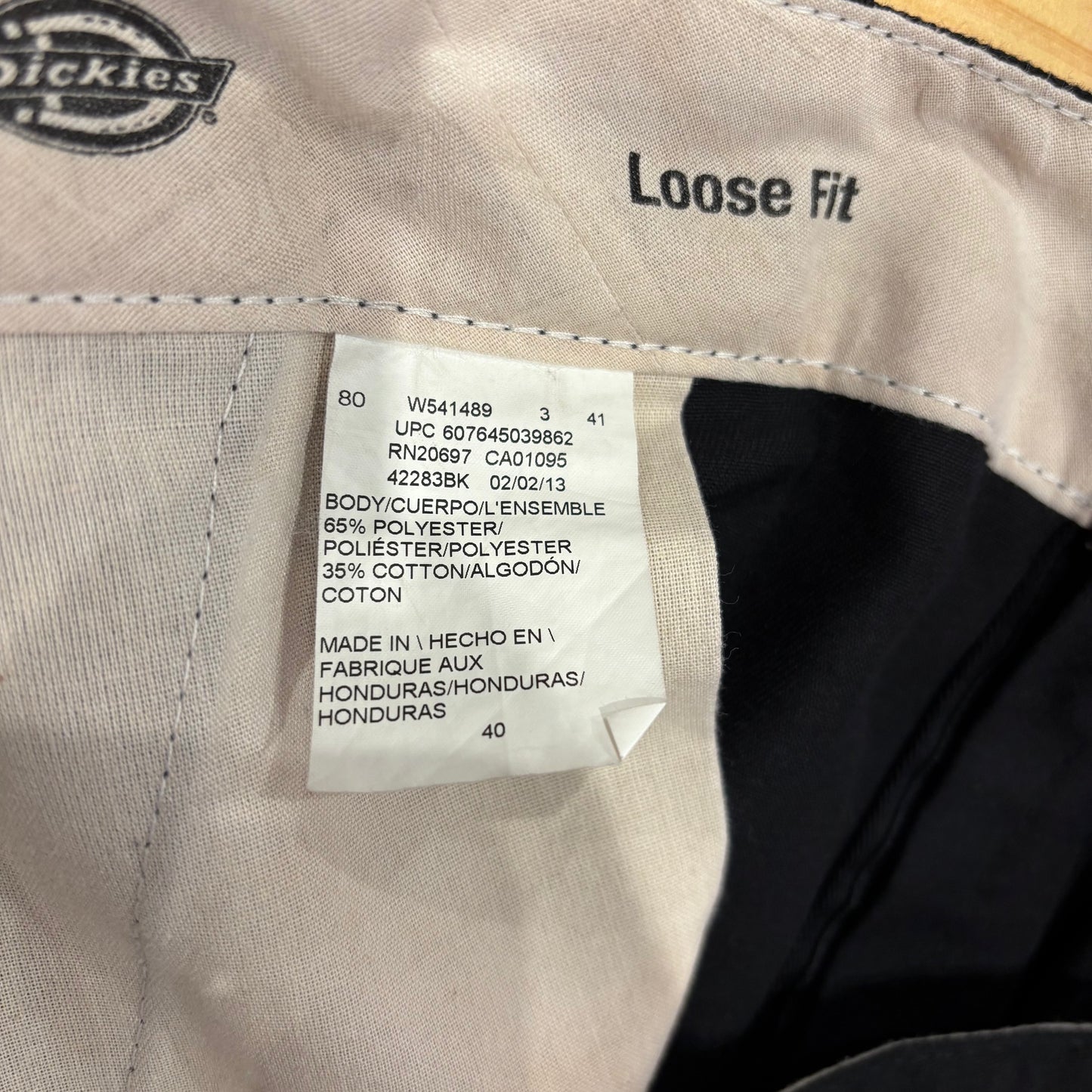 Dickies ディッキーズ ハーフパンツ ワークショーツ 42283 ブラック (W40)/B3929P-SO
