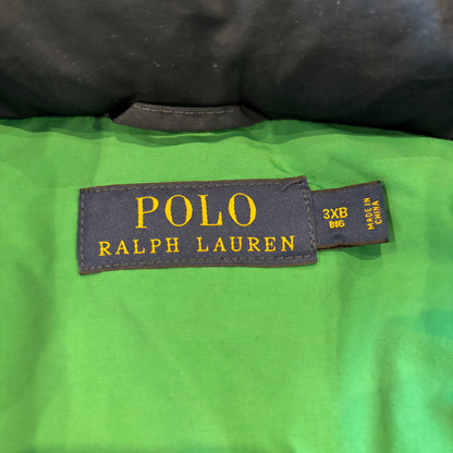 00's Ralph Lauren ラルフローレン ダウンベスト フード脱着可能 ネイビー (3XL) /A9533V-SO