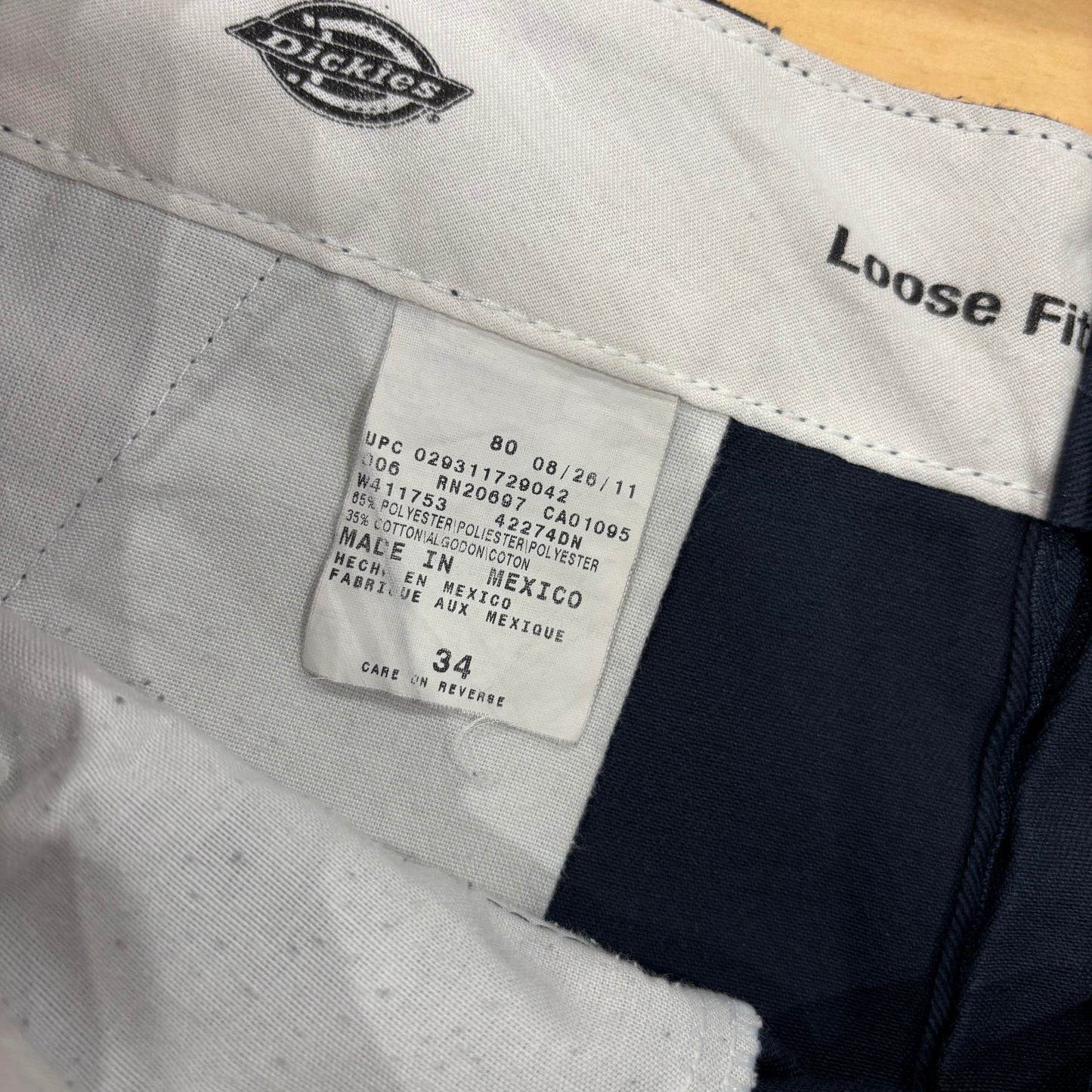 Dickies ディッキーズ ハーフパンツ ワークショーツ 42274 ネイビー (W34)/B3930P-SO