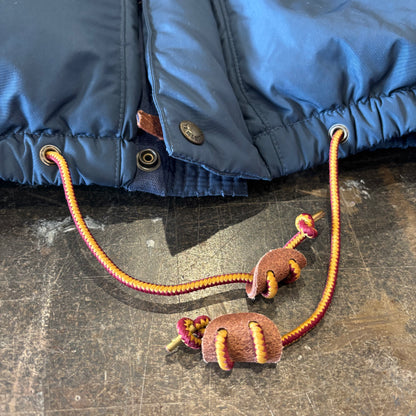 00's Ralph Lauren ラルフローレン ダウンベスト フード脱着可能 ネイビー (3XL) /A9533V-SO