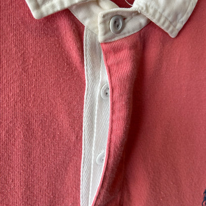 00's Polo by Ralph Lauren ラルフローレン ラガーシャツ ピンク(M)/C1473T-SO