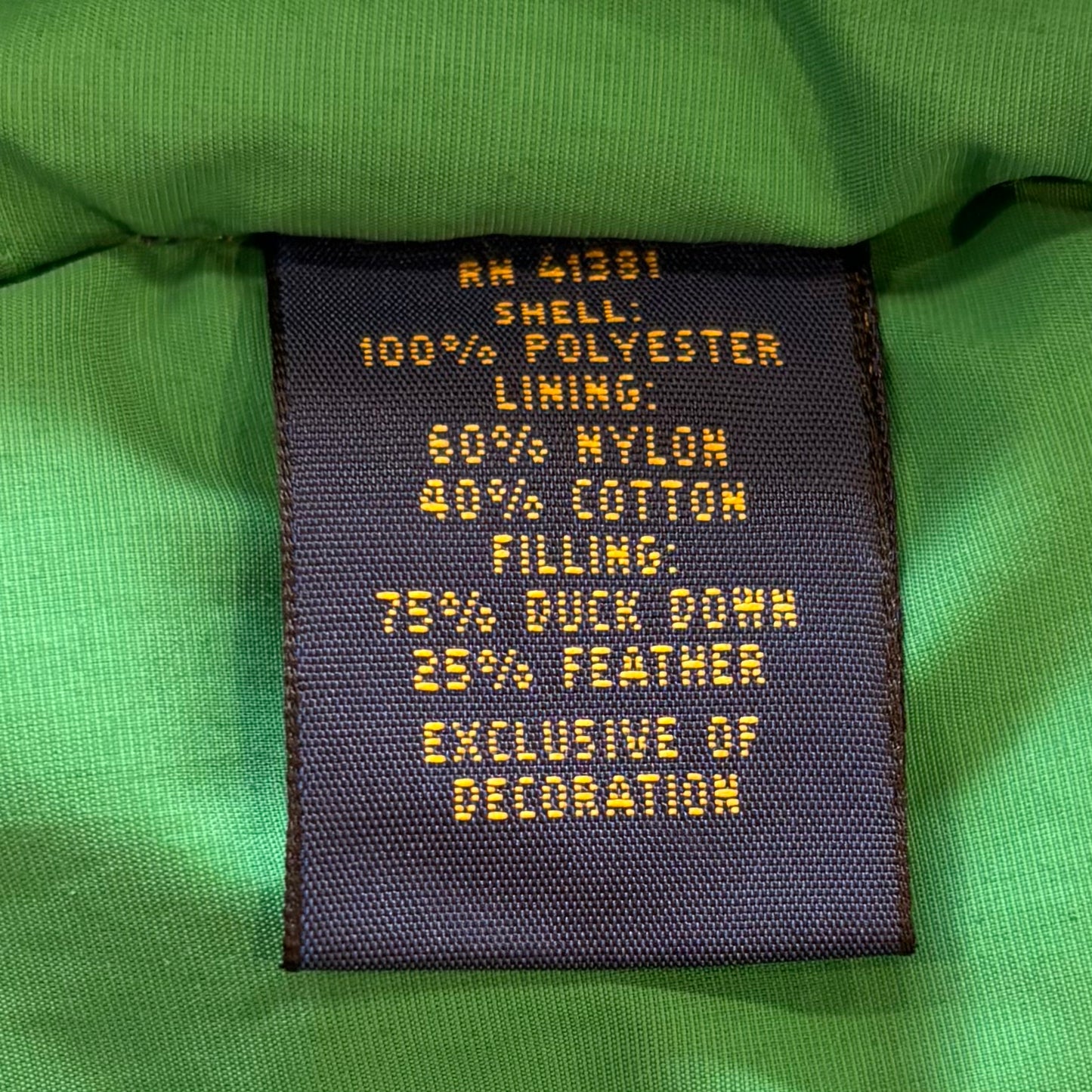 00's Ralph Lauren ラルフローレン ダウンベスト フード脱着可能 ネイビー (3XL) /A9533V-SO