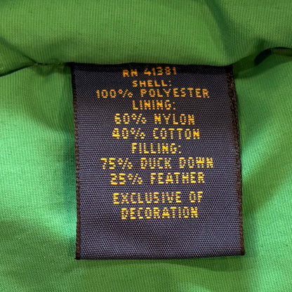 00's Ralph Lauren ラルフローレン ダウンベスト フード脱着可能 ネイビー (3XL) /A9533V-SO