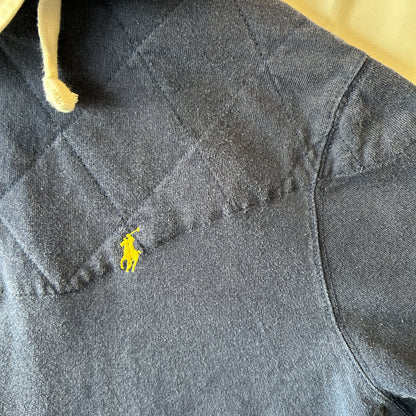 00's Polo by Ralph Lauren ラルフローレン フード付きラガーシャツ ネイビー(XL)/A7781T-SO