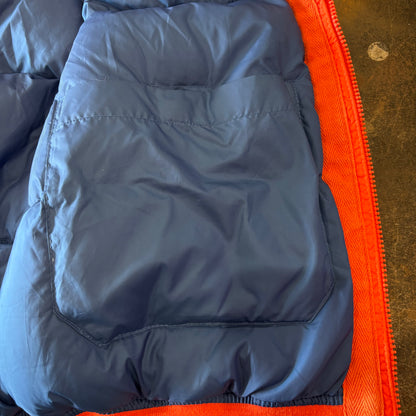 00's Ralph Lauren ラルフローレン ダウンベスト オレンジ (XL) /C0023V-SO