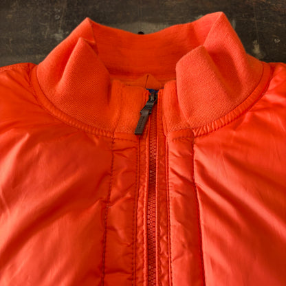 00's Ralph Lauren ラルフローレン ダウンベスト オレンジ (XL) /C0023V-SO