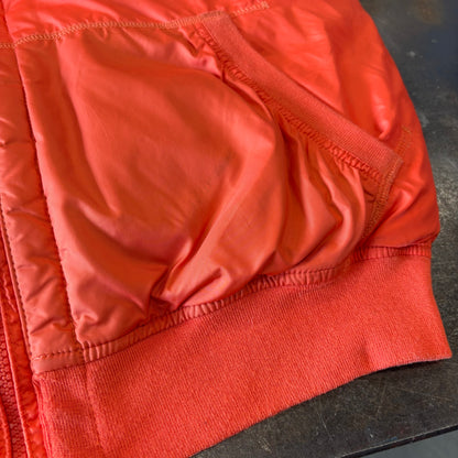 00's Ralph Lauren ラルフローレン ダウンベスト オレンジ (XL) /C0023V-SO