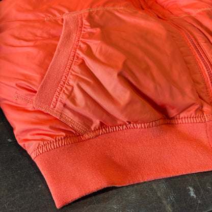 00's Ralph Lauren ラルフローレン ダウンベスト オレンジ (XL) /C0023V-SO