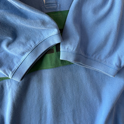 90's Polo ラルフローレン P-93 半袖ラガーシャツ ポロスポ RLPC67 (XL)/C1471T-SO