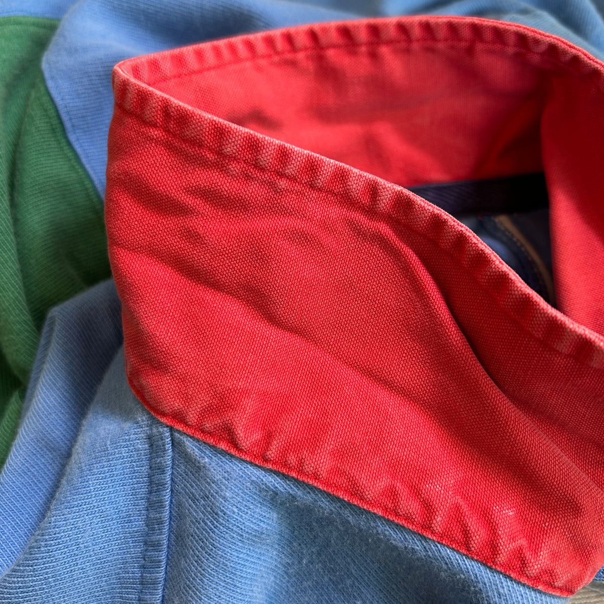 90's Polo ラルフローレン P-93 半袖ラガーシャツ ポロスポ RLPC67 (XL)/C1471T-SO