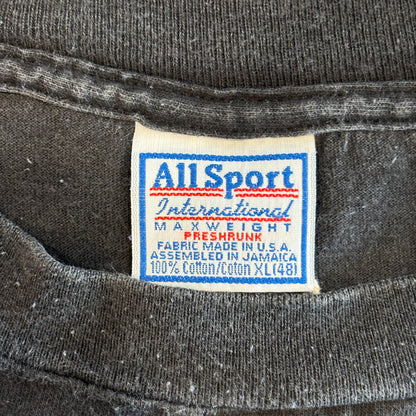 90's All Sport KING COMEDYツアーTシャツ 黒 (XL)/A7591T-SO