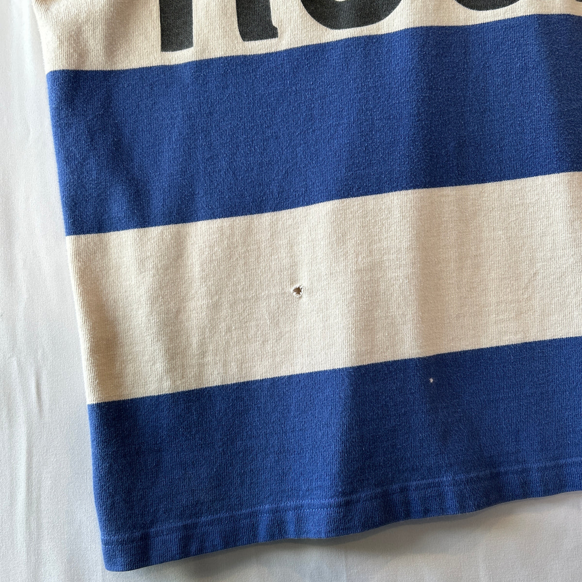 90's Polo ラルフローレン ”POLO RUGBY" ラガーシャツ ボーダー ポロスポ (XL)/B2338T-SO
