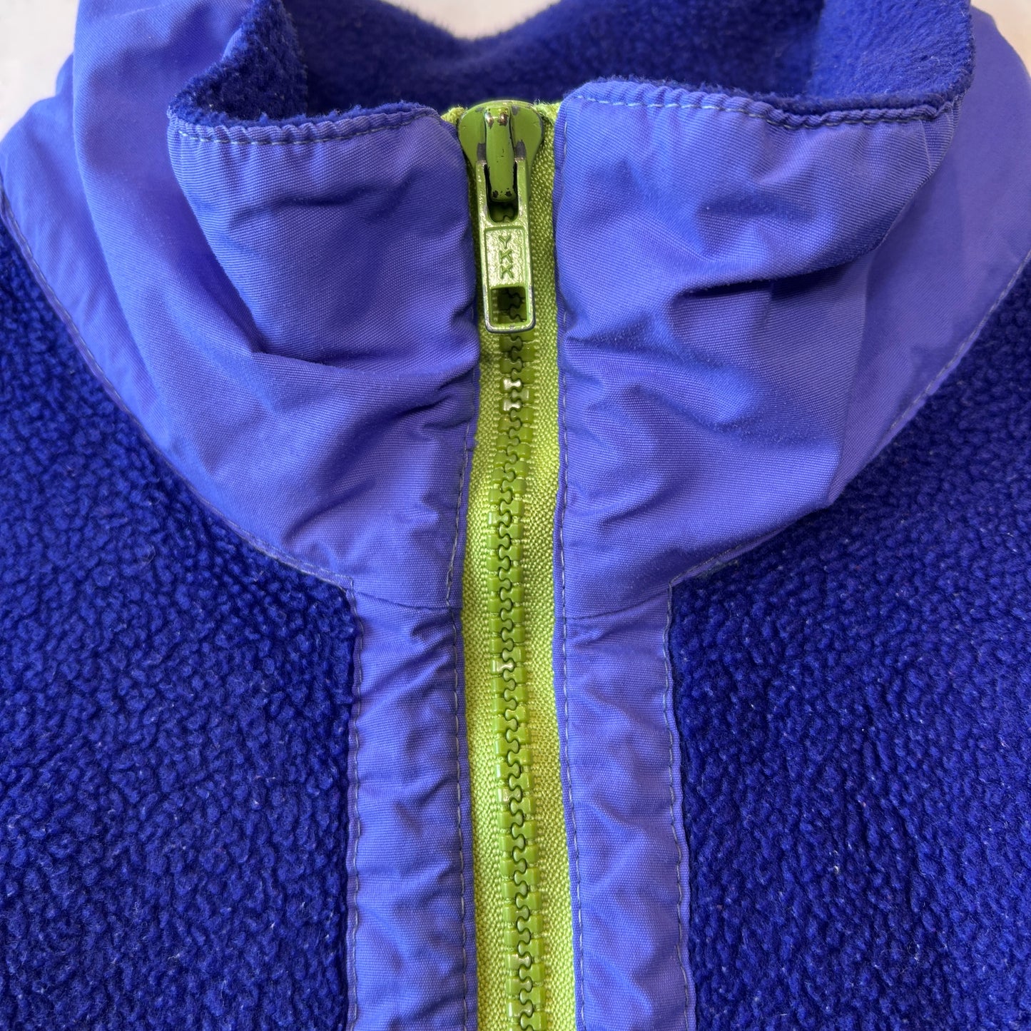 80~90's Patagonia パタゴニア ジップフリースプルオーバー USA製(L)/A9289F-SO