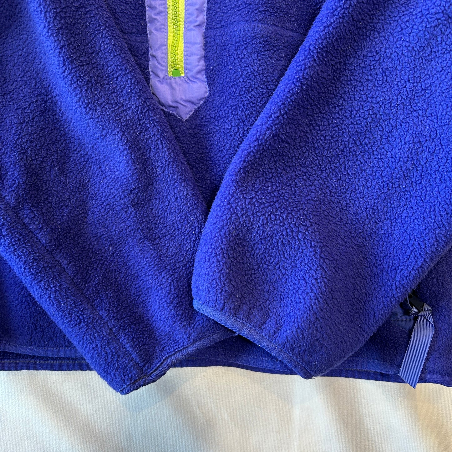 80~90's Patagonia パタゴニア ジップフリースプルオーバー USA製(L)/A9289F-SO