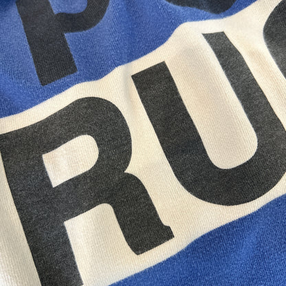 90's Polo ラルフローレン ”POLO RUGBY" ラガーシャツ ボーダー ポロスポ (XL)/B2338T-SO