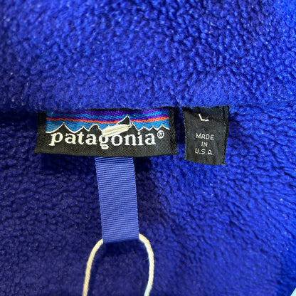80~90's Patagonia パタゴニア ジップフリースプルオーバー USA製(L)/A9289F-SO