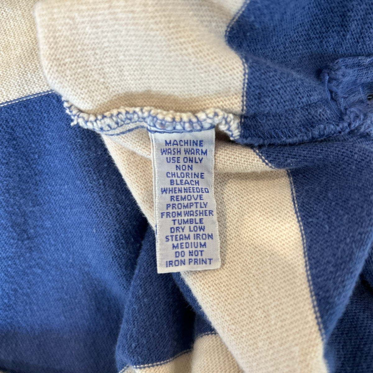 90's Polo ラルフローレン ”POLO RUGBY" ラガーシャツ ボーダー ポロスポ (XL)/B2338T-SO