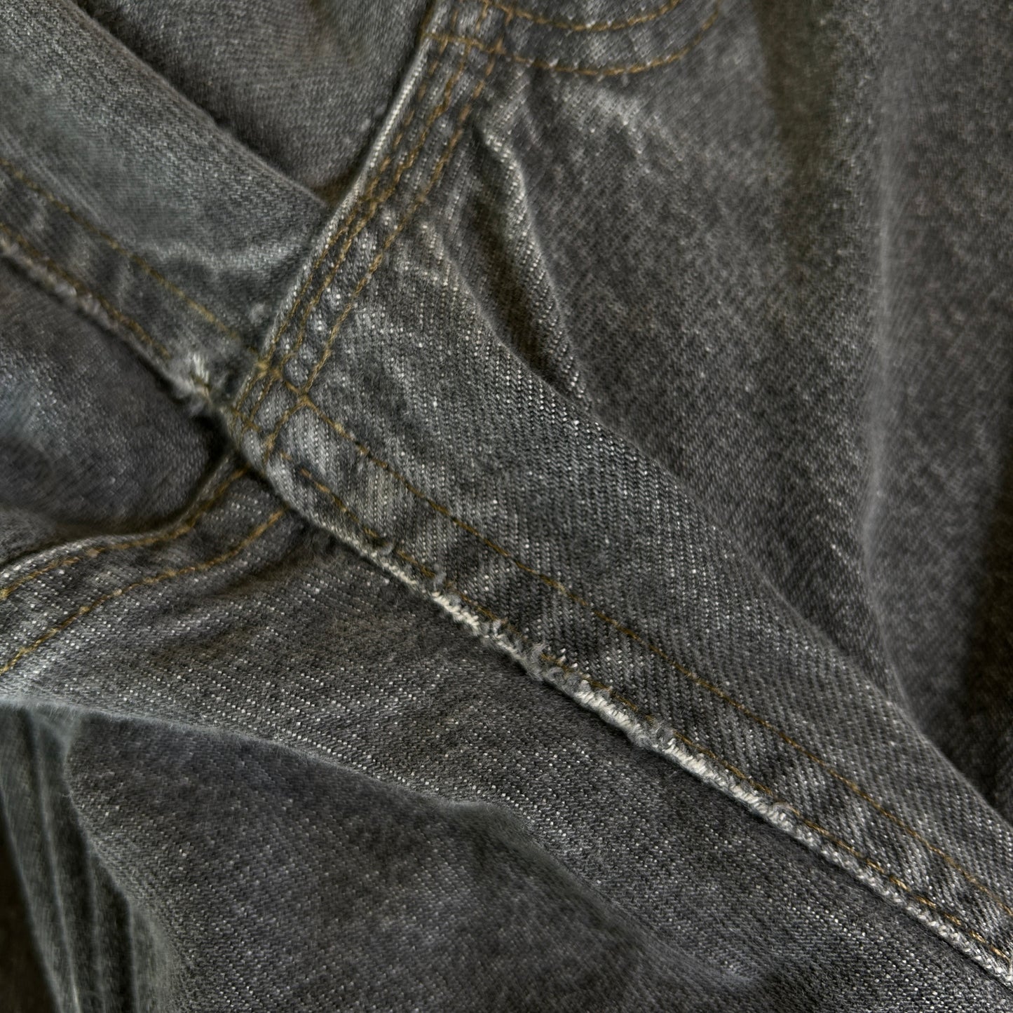 90's Levi's リーバイス 501-0658 先染めブラック デニムパンツ USA製 (36×30)/A6589P-SO