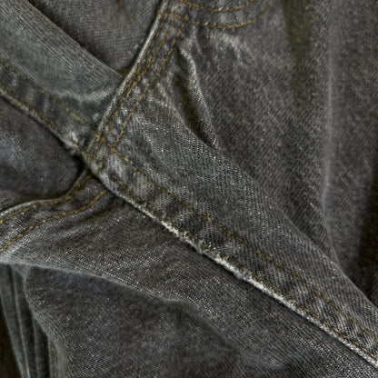 90's Levi's リーバイス 501-0658 先染めブラック デニムパンツ USA製 (36×30)/A6589P-SO