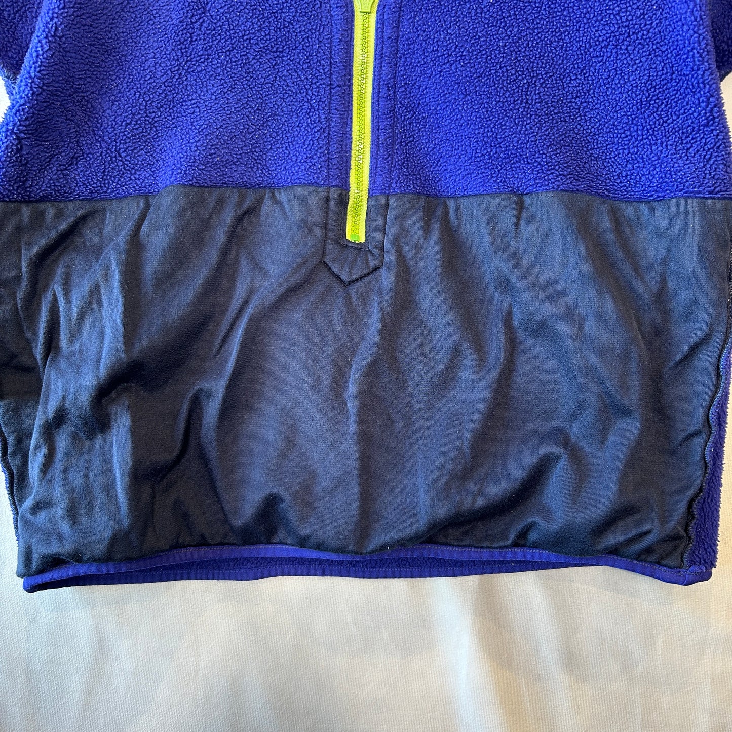 80~90's Patagonia パタゴニア ジップフリースプルオーバー USA製(L)/A9289F-SO