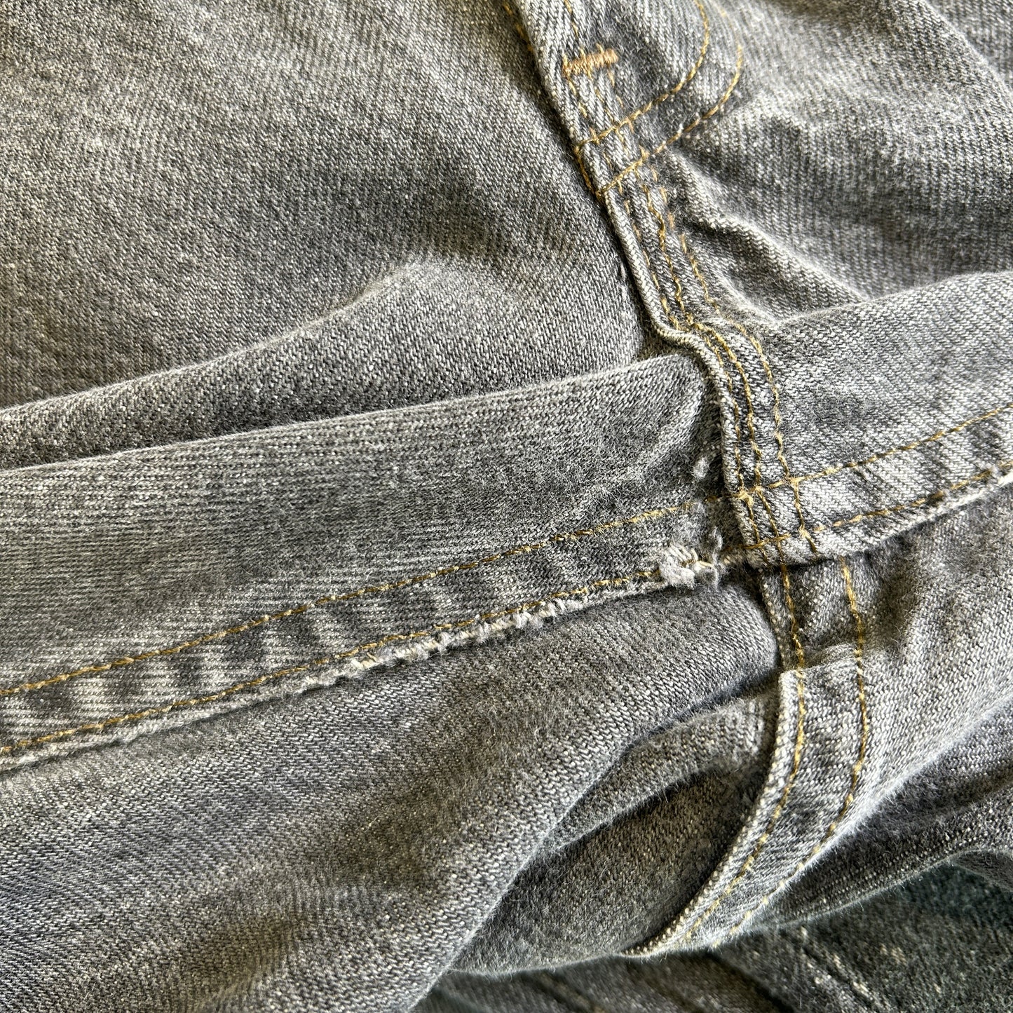 90's Levi's リーバイス 501-0658 先染めブラック デニムパンツ USA製 (36×30)/A6589P-SO