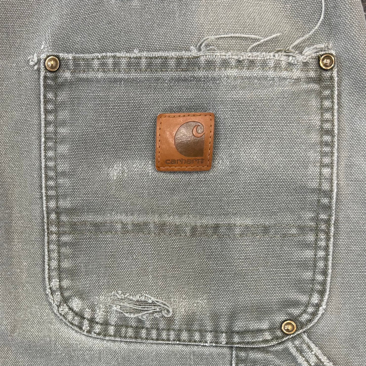 00's carhartt カーハート ダブルニーパンツ モスグリーン(38×30)/A4635P-SO