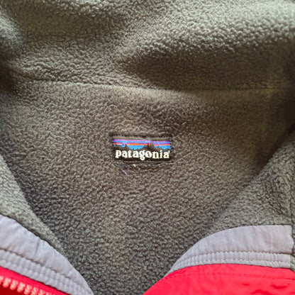 90's Patagonia パタゴニア Shelled Synchilla jacket シェルドシンチラジャケット 雪なし レッド(サイズ不明)/A9740O-SO