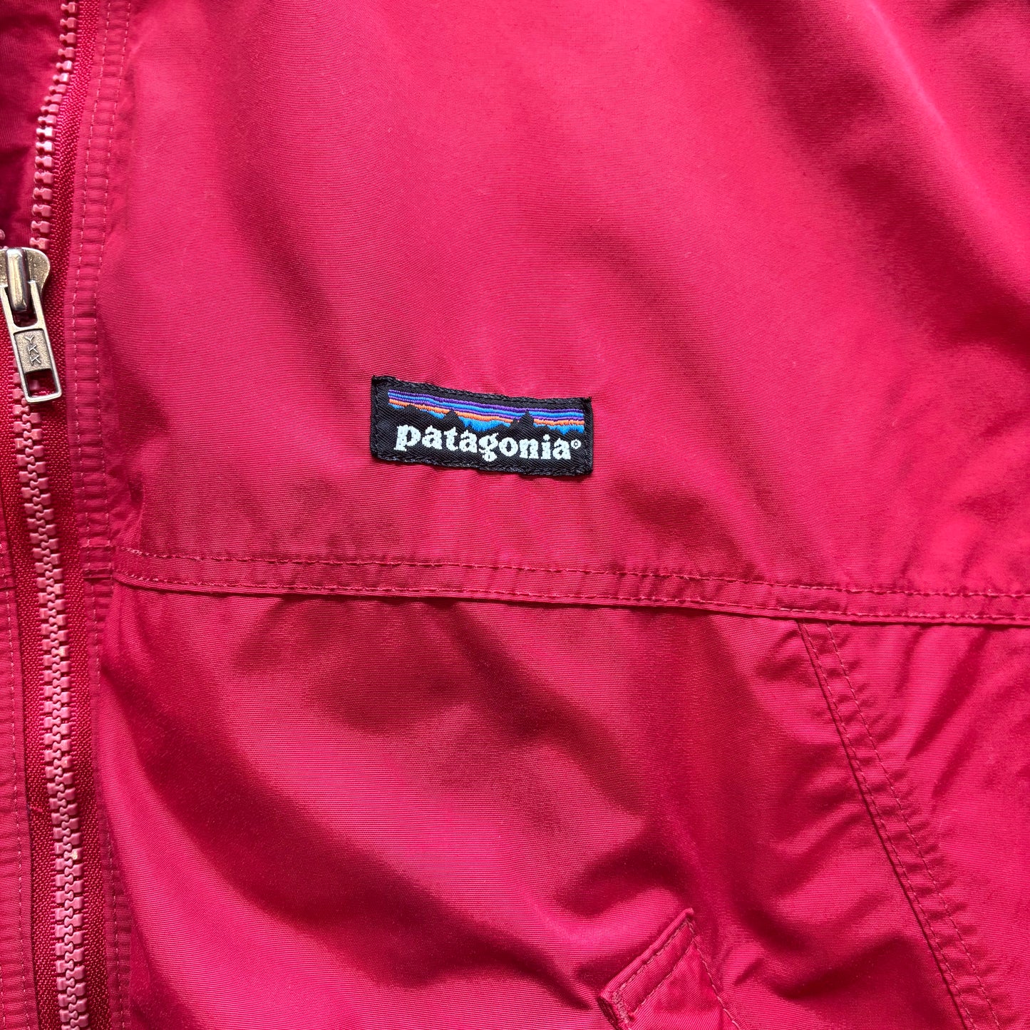 90's Patagonia パタゴニア Shelled Synchilla jacket シェルドシンチラジャケット 雪なし レッド(サイズ不明)/A9740O-SO