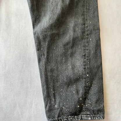 90's Levi's リーバイス 501-0658 先染め ブラック デニムパンツ USA製 (40×30)/A9767P-SO