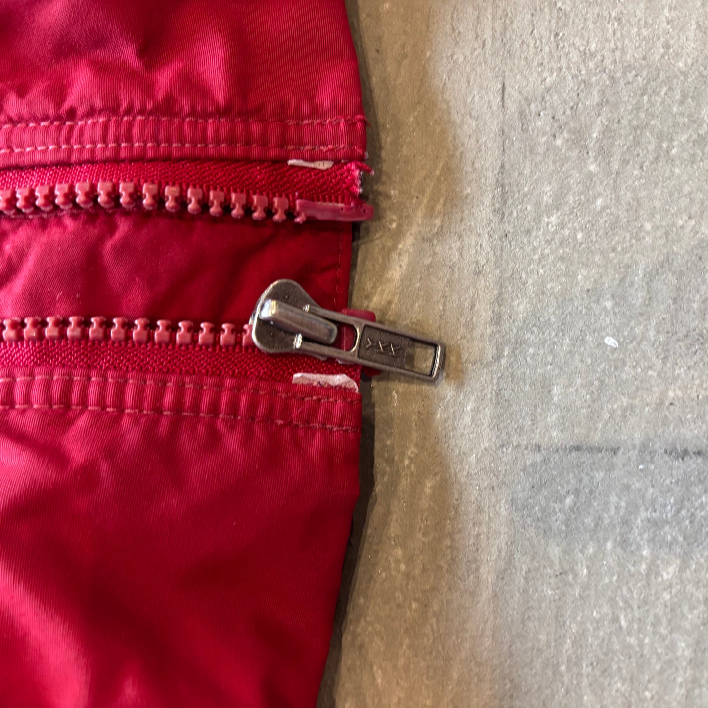 90's Patagonia パタゴニア Shelled Synchilla jacket シェルドシンチラジャケット 雪なし レッド(サイズ不明)/A9740O-SO