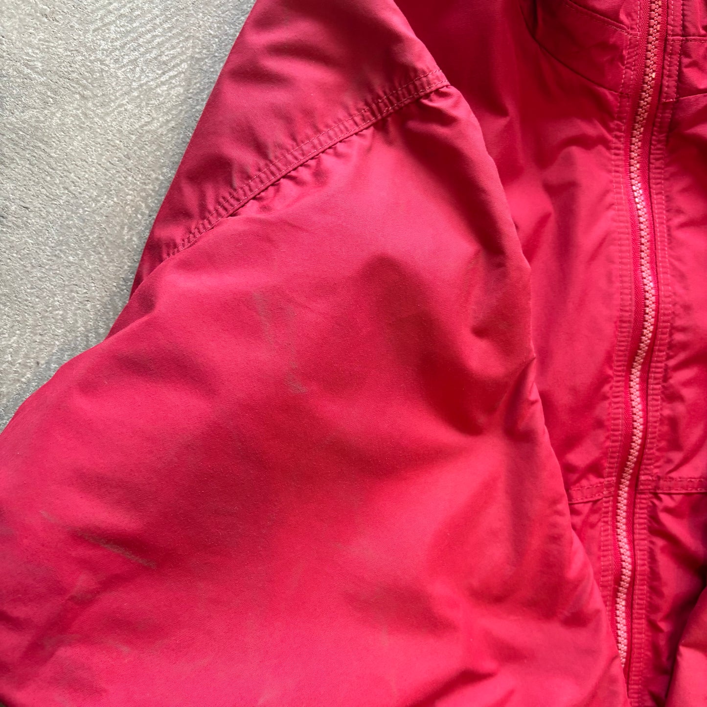 90's Patagonia パタゴニア Shelled Synchilla jacket シェルドシンチラジャケット 雪なし レッド(サイズ不明)/A9740O-SO