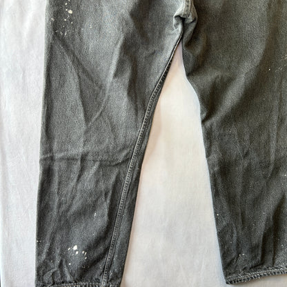 90's Levi's リーバイス 501-0658 先染め ブラック デニムパンツ USA製 (40×30)/A9767P-SO