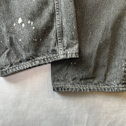 90's Levi's リーバイス 501-0658 先染め ブラック デニムパンツ USA製 (40×30)/A9767P-SO