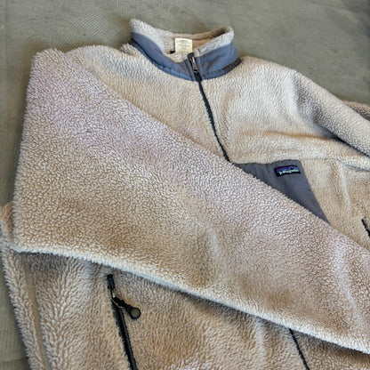 00's Patagonia パタゴニア クラシック・レトロX・ジャケット ベージュ系/チャコール (XL)/A8886F-SO