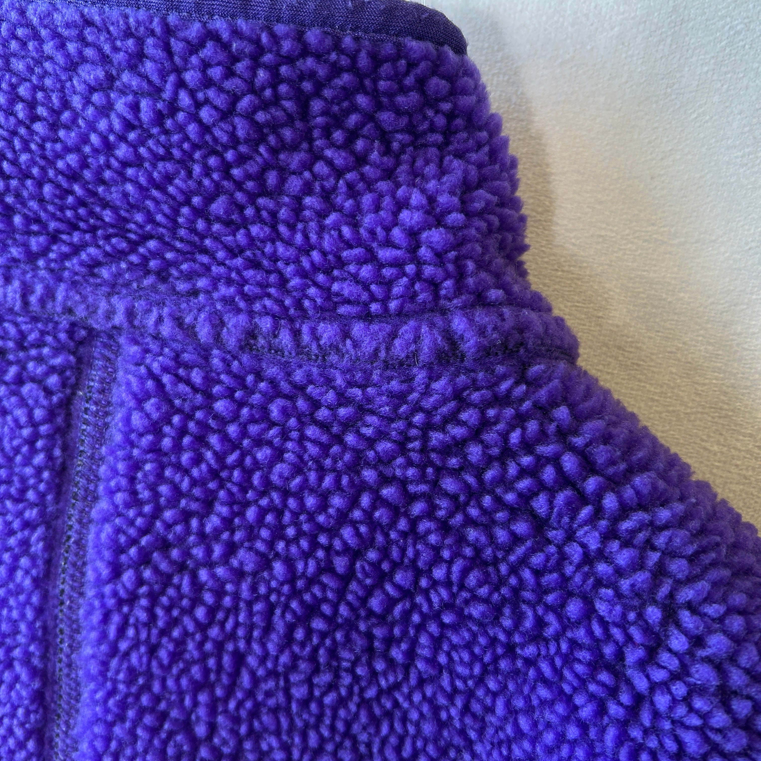 90's Patagonia パタゴニア ベビーレトロカーディガン USA製 パープル