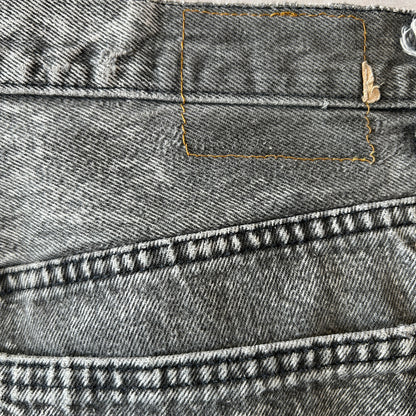 90's Levi's リーバイス 501-0686 ケミカルウォッシュ デニムパンツ ブラック(38×30)/A9146P-SO