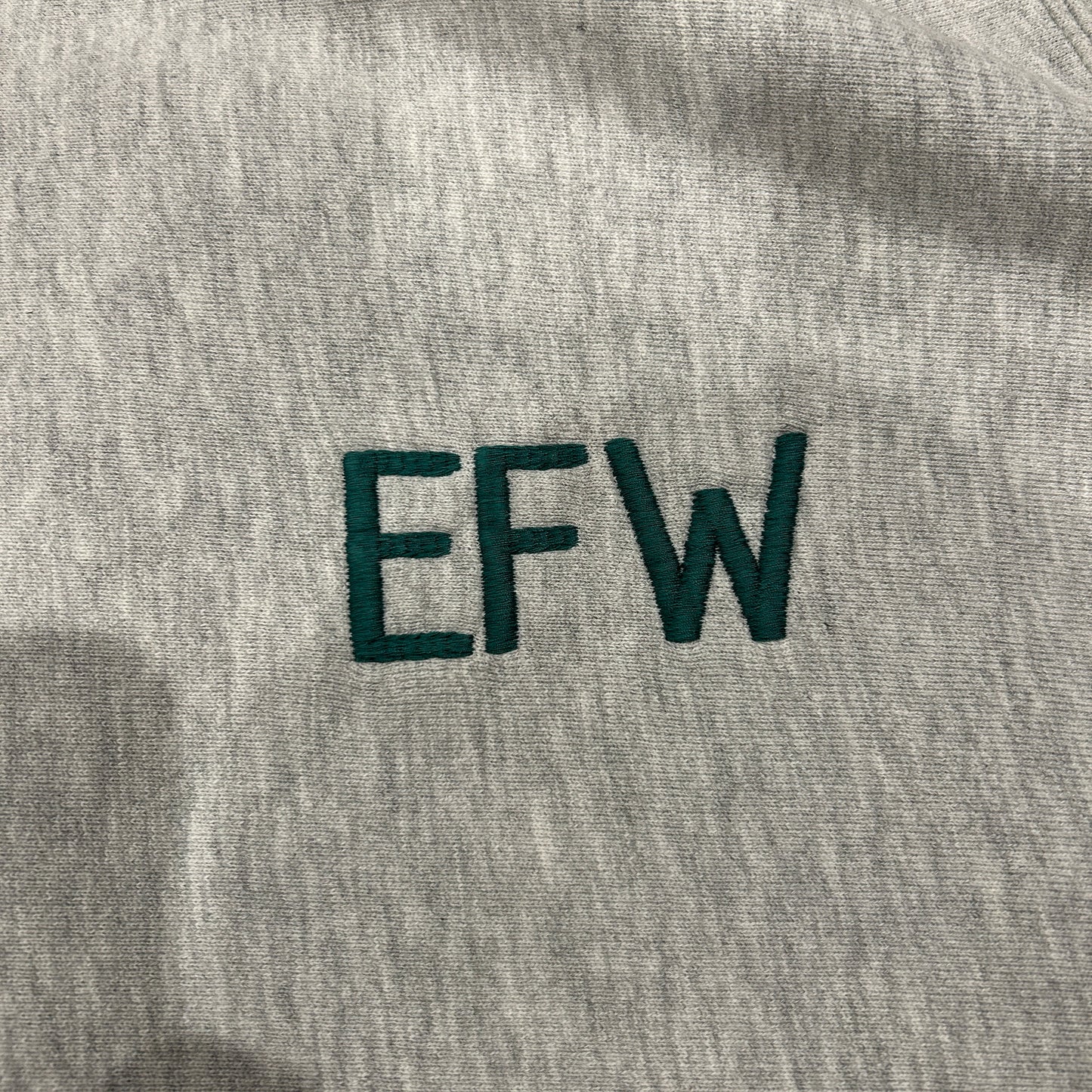 80's Champion×LANDS' END Reverse Weave リバース EFW刺繍 スウェット グレー/A5398R-SO