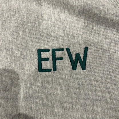 80's Champion×LANDS' END Reverse Weave リバース EFW刺繍 スウェット グレー/A5398R-SO