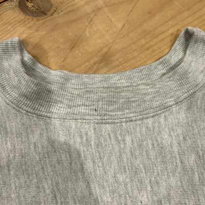 80's Champion×LANDS' END Reverse Weave リバース EFW刺繍 スウェット グレー/A5398R-SO