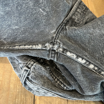 90's Levi's リーバイス 501-0686 ケミカルウォッシュ デニムパンツ ブラック(38×30)/A9146P-SO
