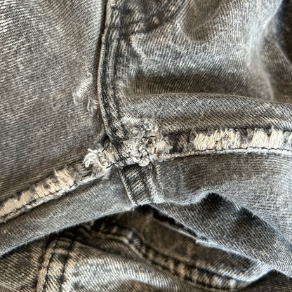 90's Levi's リーバイス 501-0686 ケミカルウォッシュ デニムパンツ ブラック(38×30)/A9146P-SO