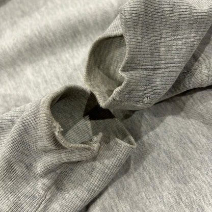 80's Champion×LANDS' END Reverse Weave リバース EFW刺繍 スウェット グレー/A5398R-SO