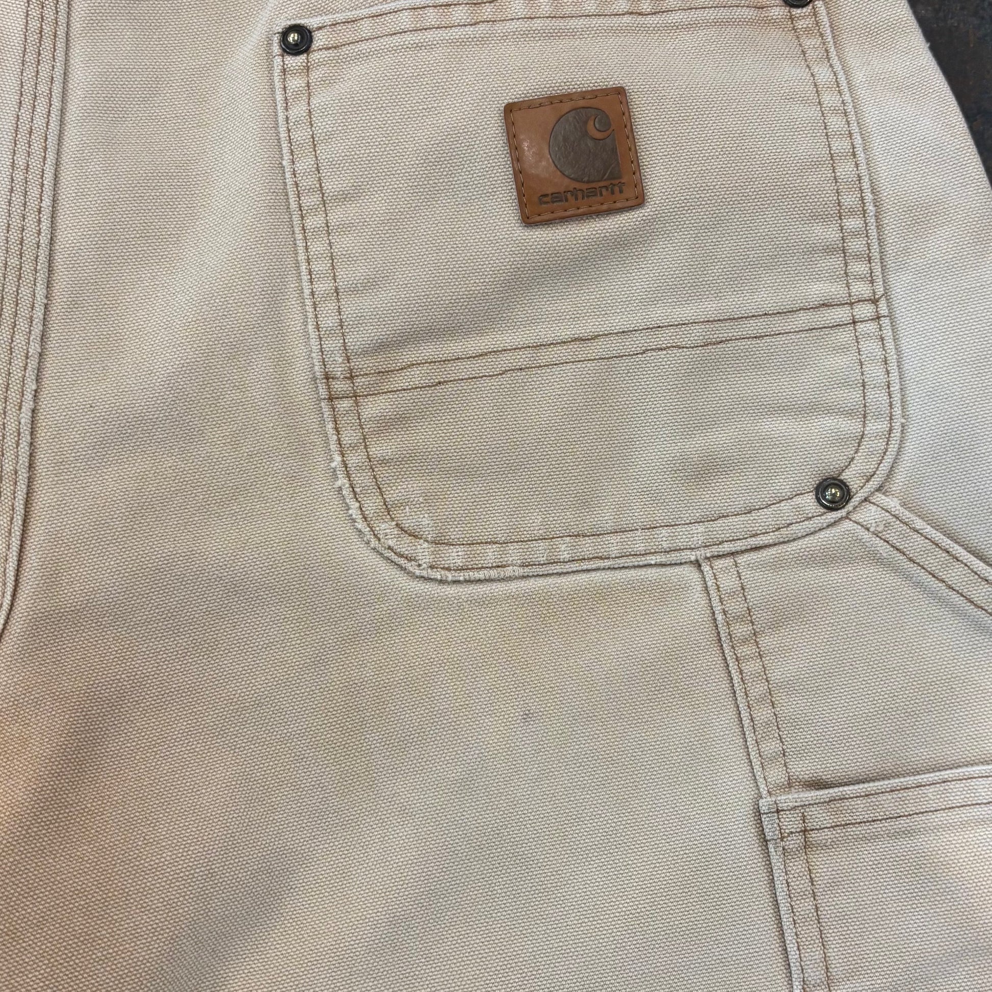 carhartt カーハート ダブルニーパンツ ベージュ(30×32)/A6075P-SO carhartt カーハート ダブルニーパンツ ベージュ(30×32)/A6075P-SO