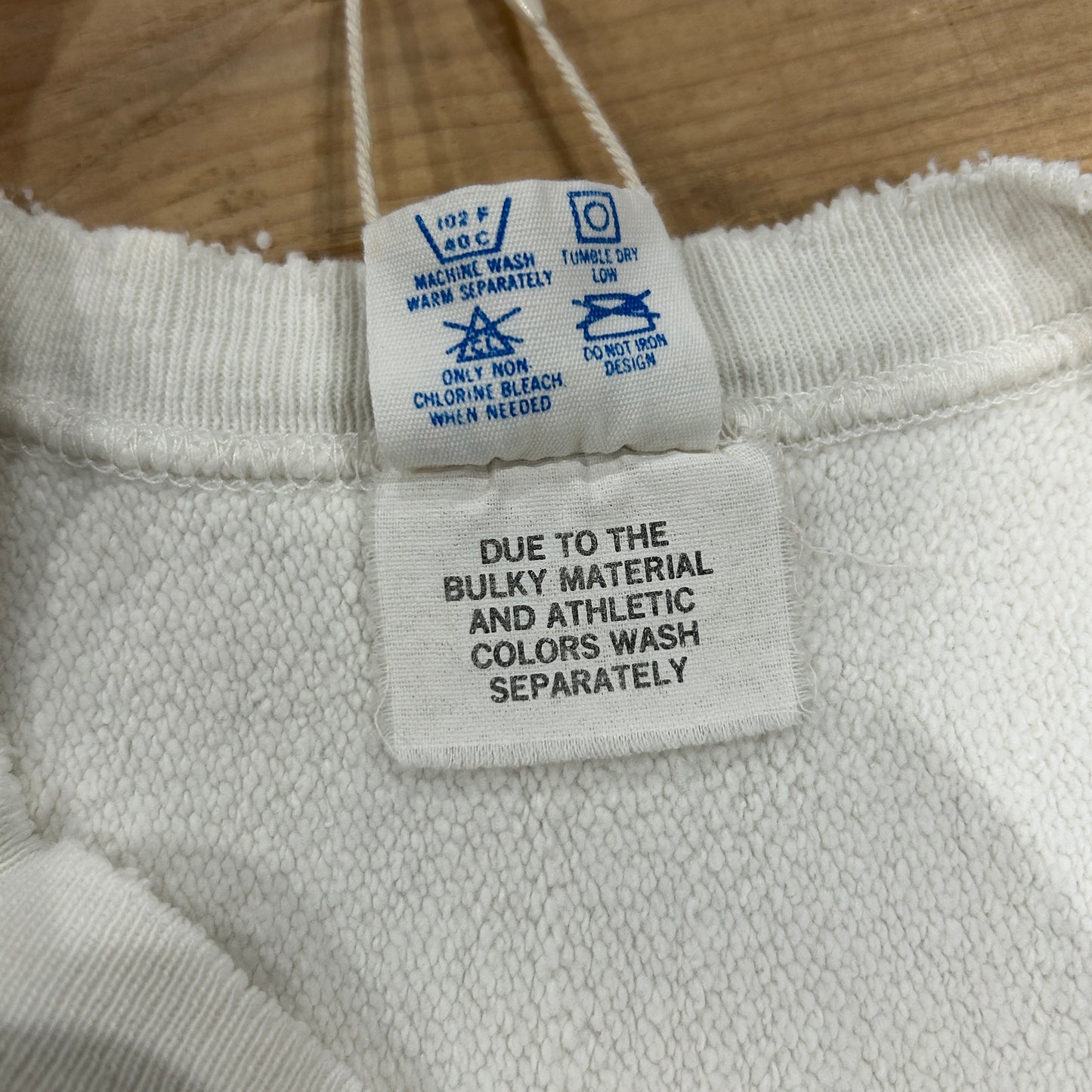 80's Champion Reverse Weave リバースウィーブ IOWA 白(XL)/A5447R-SO