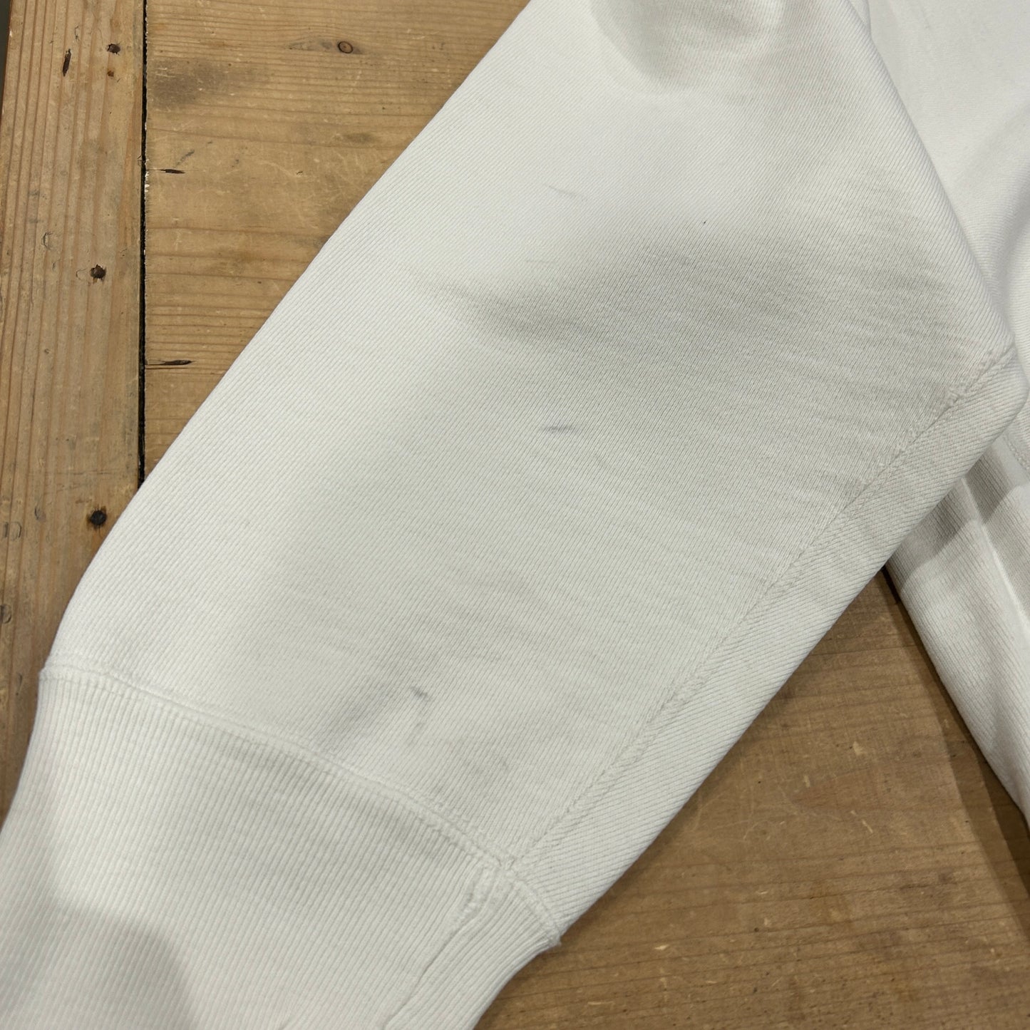 80's Champion Reverse Weave リバースウィーブ IOWA 白(XL)/A5447R-SO
