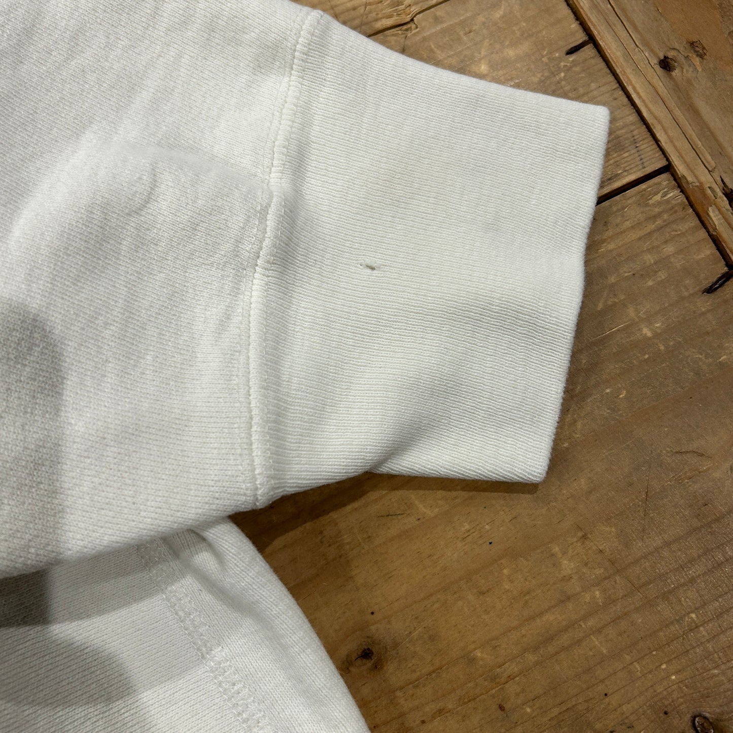 80's Champion Reverse Weave リバースウィーブ IOWA 白(XL)/A5447R-SO