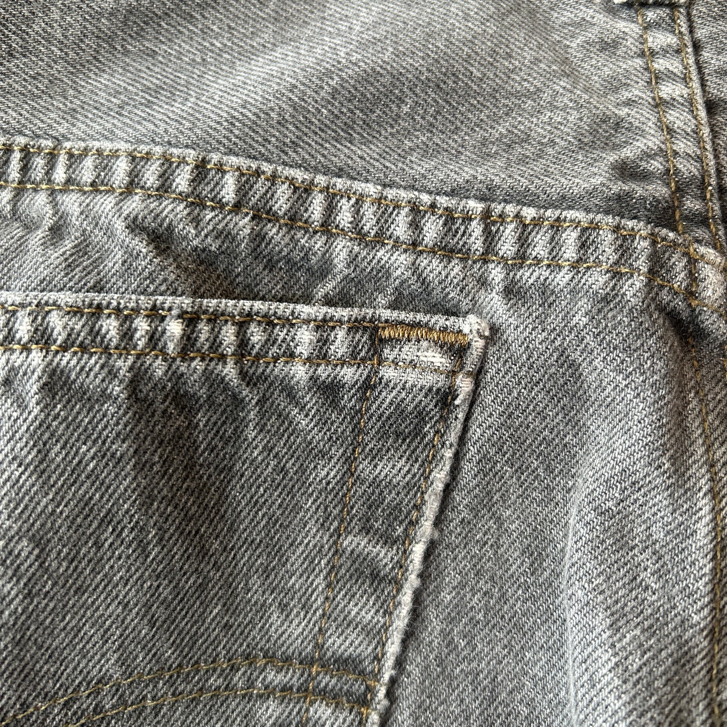 90's Levi's リーバイス 501-0658 先染め ブラックデニムパンツ USA製(38×30)/A9141P-SO