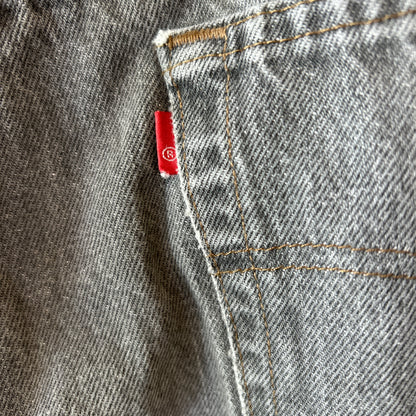 80's Levi's リーバイス 501-0658 先染め ブラックデニムパンツ (34×34)/A9142P-SO