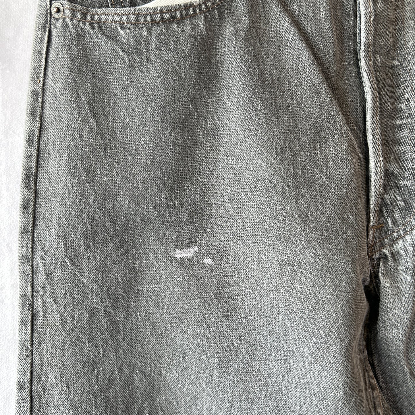 80's Levi's リーバイス 501-0658 先染め ブラックデニムパンツ (34×34)/A9142P-SO